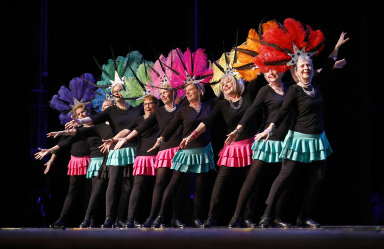 Adult dancers at Miss Persis Studio of Dance