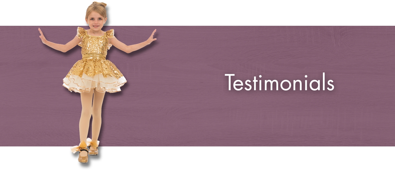 Testimonials for Miss Persis Studio of Dance in Arlington, TX